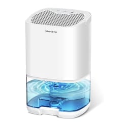 Deshumidificador Eléctrico Silencioso Portátil 1000ml-Blanco 0