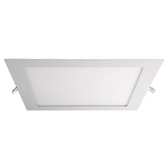Panel Led Dairu Empotrado Cuadrado Blanco 24W Luz Cálida 0