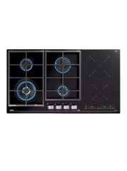 Encimera Teka Cristal Gas + Inducción 6 Quemadores JZ 1