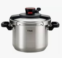 Olla A Presión T-fal Clipso en Acero Inoxidable P45007