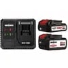 Kit 2 Baterías  Ubermann 2 AH/4AH 20V + Cargardor Simple - Generación Brushless 0