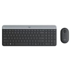 Teclado Logitech  MK470 Combo Teclado y Ratón Inalámbrico-Negro 0