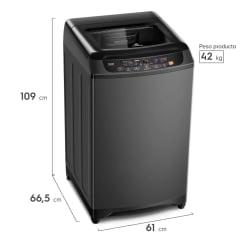 Lavadora 21K Carga Superior 21 Onix, Daño frontal, caja genérica