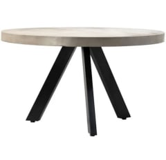 Mesa Redonda Camrose cemento 0