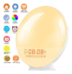 Despertador Luz Nocturna Wifi Inteligente Digital 2