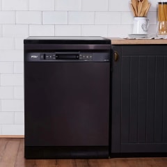 Lavavajillas Free Standing Fdv Prestige , WQP12-7635K, 14 Cubiertos Negro, Caja genérica 0