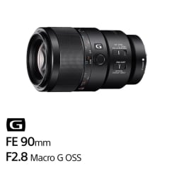 Sony FE 90mm f/2.8 Macro G OSS Lente - Negro 0