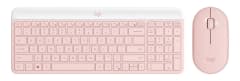 Teclado  Y Mouse Logitech MK470-Rosa 1
