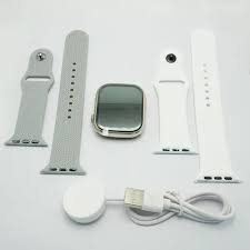 Reloj T20 Promax Samrt Watch 9 , correa Blanca y Gris
