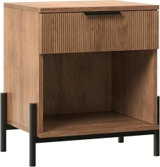 Mesa de Noche Walker Edison Paris  Color Moca