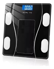 Pesa Personal Vidrio Templado Max 180k Negra