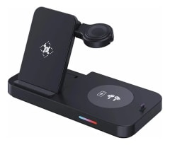 Estación de carga 4 en 1 modelo B-19 -Negro