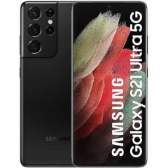Celular Samsung Galaxy S21 Ultra 5G, 128GB, no toma Chip Claro, 5G solo Entel, Negro-Reacondicionado