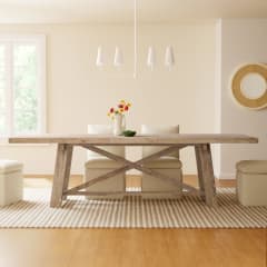 Mesa de comedor extensible Bianca 0