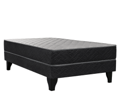Cama Europea Celta Apolo Black de 1,5 plazas 190 cm 0