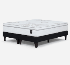 Cama Europea 2 Plazas Art 4 Rosen Base Dividida Rosen 0