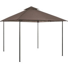 Toldo Pérgola Taupe Poliéster 295x295x270 cm JUST HOME COLLECTION 0