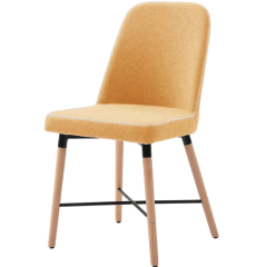 SILLA DE COMEDOR VIKEN MOSTAZA 0