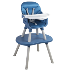 Silla de Comer Baby Desk 4&1 Azul Bebesit 0