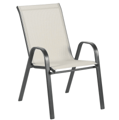 Silla de terraza sling text crudo JUST HOME COLLECTION 0