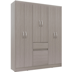 Clóset 6 Puertas Vainilla Casa bonita 0