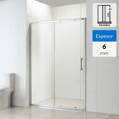 Mampara ajustable 135x185cm SENSI DACQUA 0