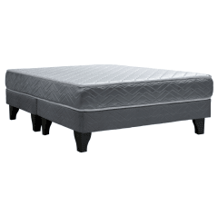 Cama Europea Cadiz 2 Plazas X 1.90Mt Base Dividida Celta 0