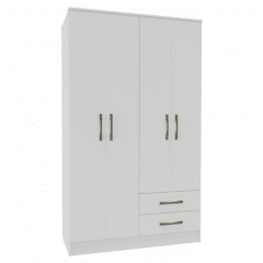 Clóset Pequim light 4 Puertas 2 Cajones Vekkahome 0