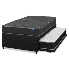 Cama Nido Black 1.5 Plazas Flex 0