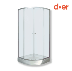 DOER CABINA DE DUCHA ELEGANCE LARGE 90X90X200CM DISEÑO CURVO 0