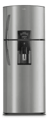Refrigerador No Frost 400lts Brutos Inox Mabe Rmp410fzuu 0