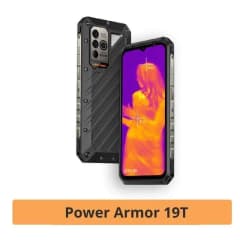 Celular Ulefone Power Armor 19 17GB  Reacondicionado Negro