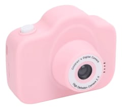 Cámara 1080p Hd De Doble Lente, para niños Rosado