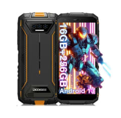 Celular Doogee S41 MAX 16GB+256GB Naranja-Reacondicionado