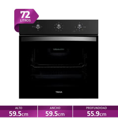 HORNO EMP TEKA HBB-5360 NEGRO 0