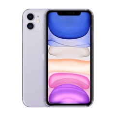 Celular Apple Iphone 11, 128GB, No toma Chip Claro, no dual, 4G, Purpura-Reacondicionado
