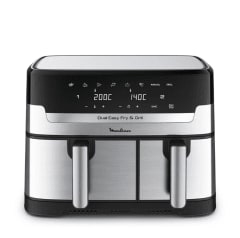 Freidora de aire easy fry & grill dual 8,3l moulinex, caja dañada. 0