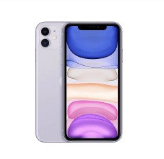 Celular Apple Iphone 11, 128GB, No toma Chip Claro, no dual, 4G, Purpura-Reacondicionado 0