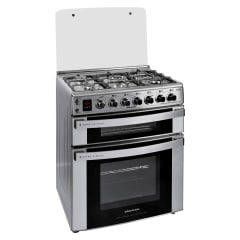 Cocina Sindelen  A Gas 5 Quemadores Doble Horno Híbrida CH-770DHIN