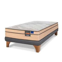 Cama Europea Novus Cobre 1.5 X200 plazas box 1