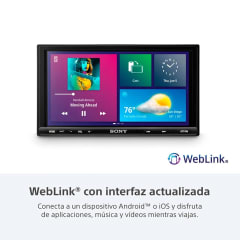 Radio multimedia Sony digital de 17 cm XAV-1600 0