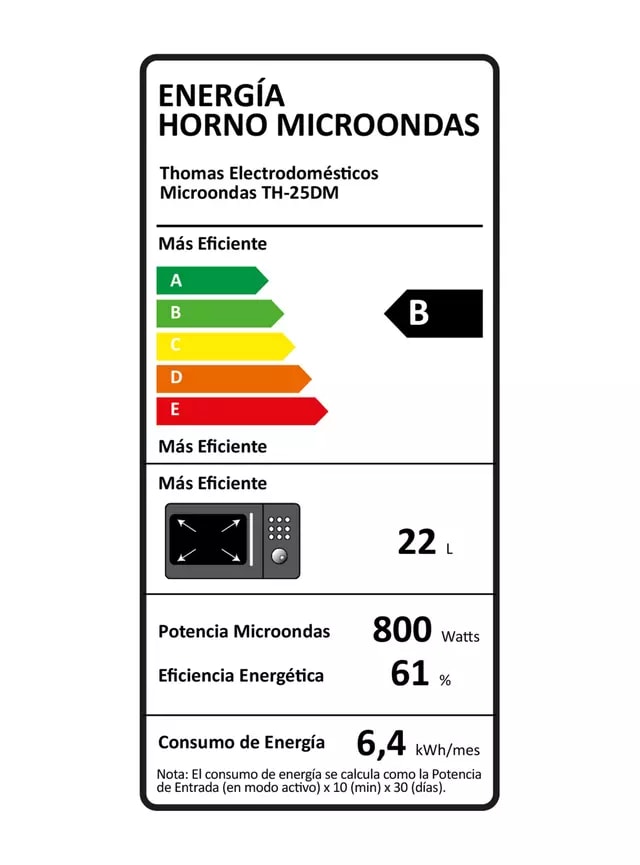 Microondas Digital  Thomas 25 Litros5
