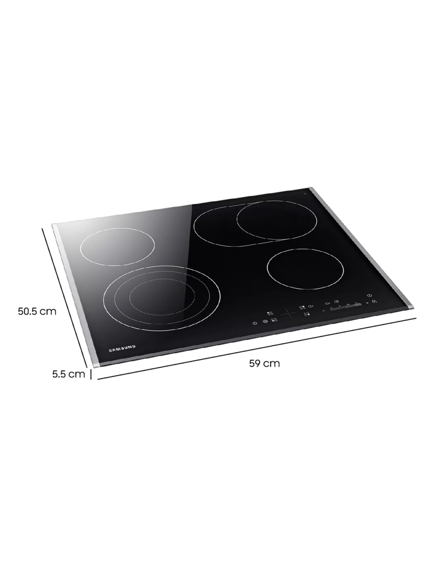 Encimera Eléctrica samsung Vitrocerámica 4 Quemadores3