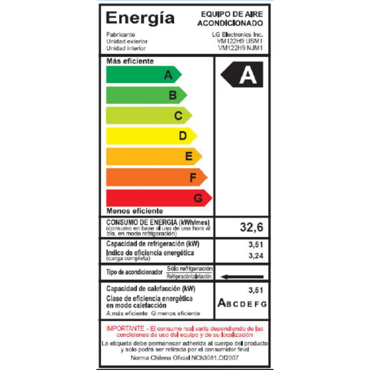 LG | Aire Acondicionado Split Dualcool Inverter 12.000 BTU Wifi Frio-Calor4