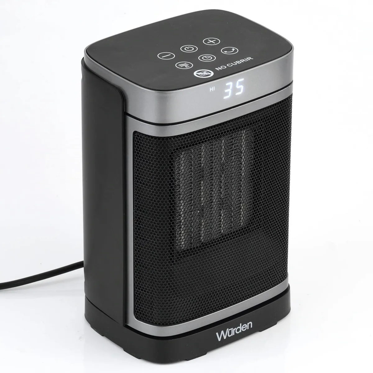 Calefactor Eléctrico  Wurden 1500 W PTC-906B Inox4