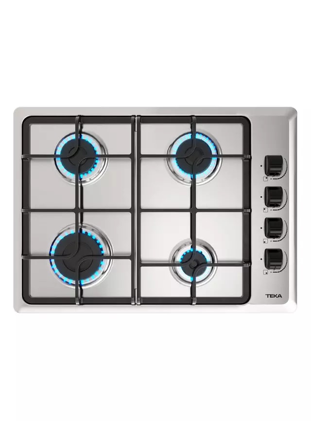 Encimera Gas Licuado Teka 4 Platos HLX540 KBB0C IX3