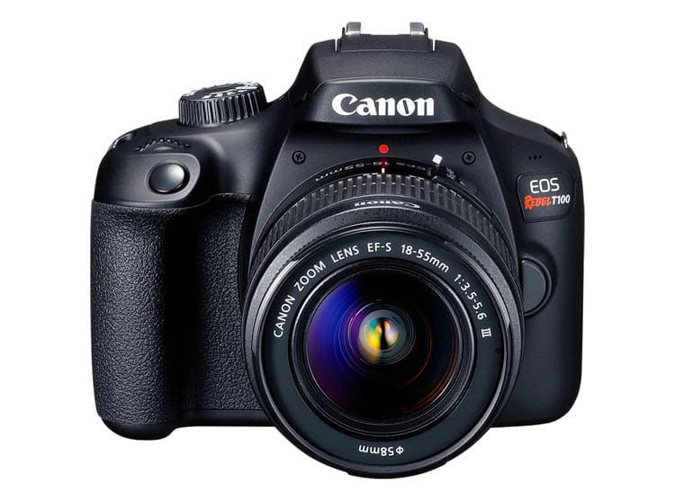 Kit Canon T100 + Lentes 1855 Y 75300, Open Box2