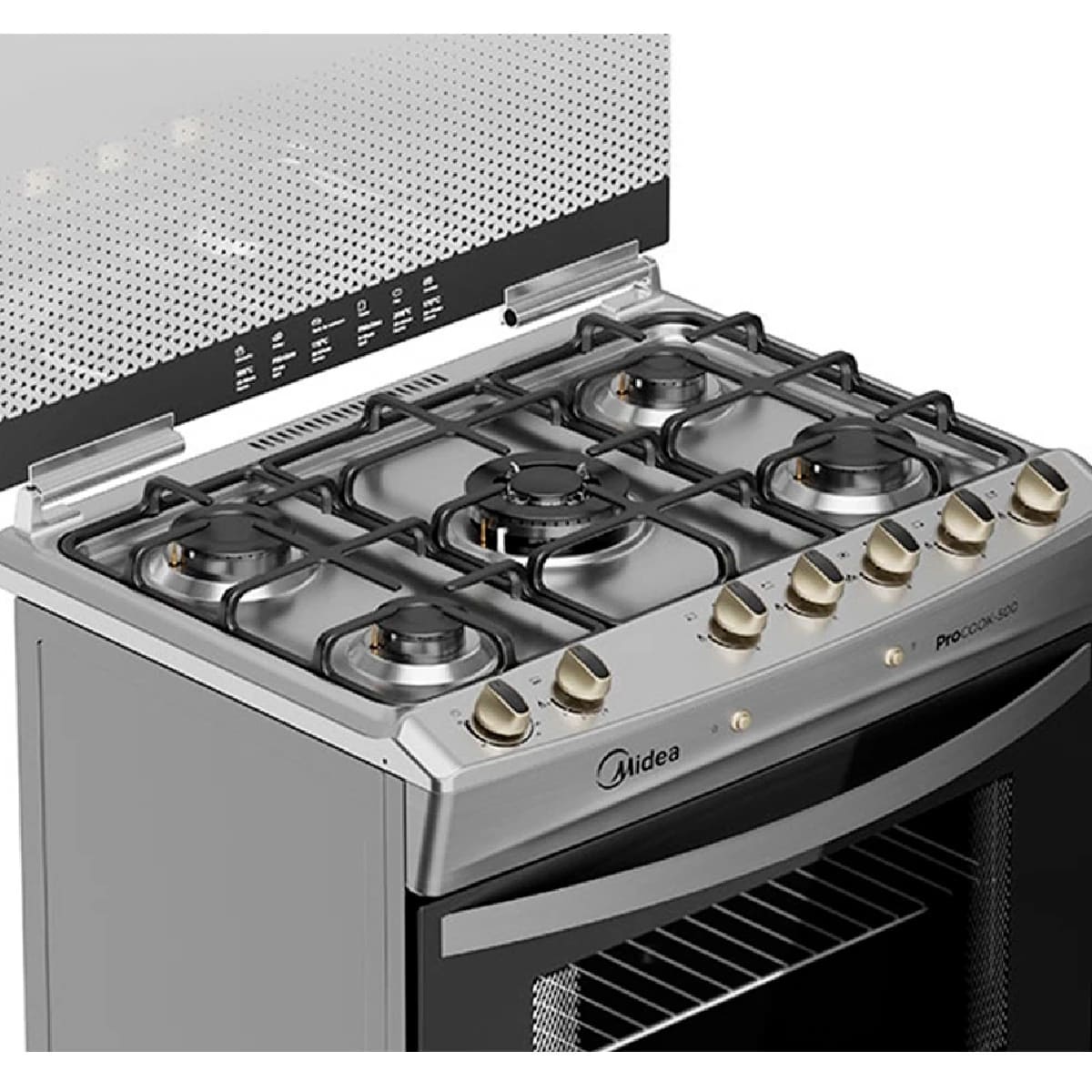 COCINA A GAS MIDEA MCG-5QPI30NS 5 PLATOS GRILL GRIS2