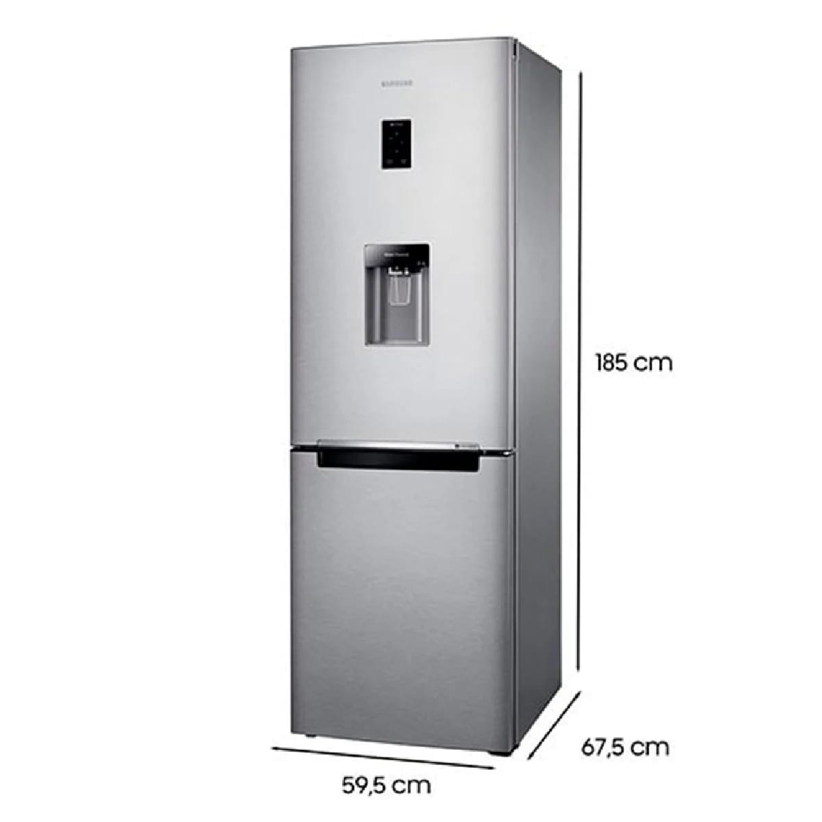 REFRIGERADOR BOTTOM SAMSUNG 321L RB33J38|, caja dañada3