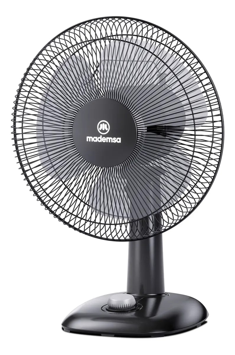 Ventilador Mademsa Sobremesa 40w 3 Velocidades 16 Pulgadas2